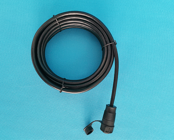 Waterproof head 9P male extension cord